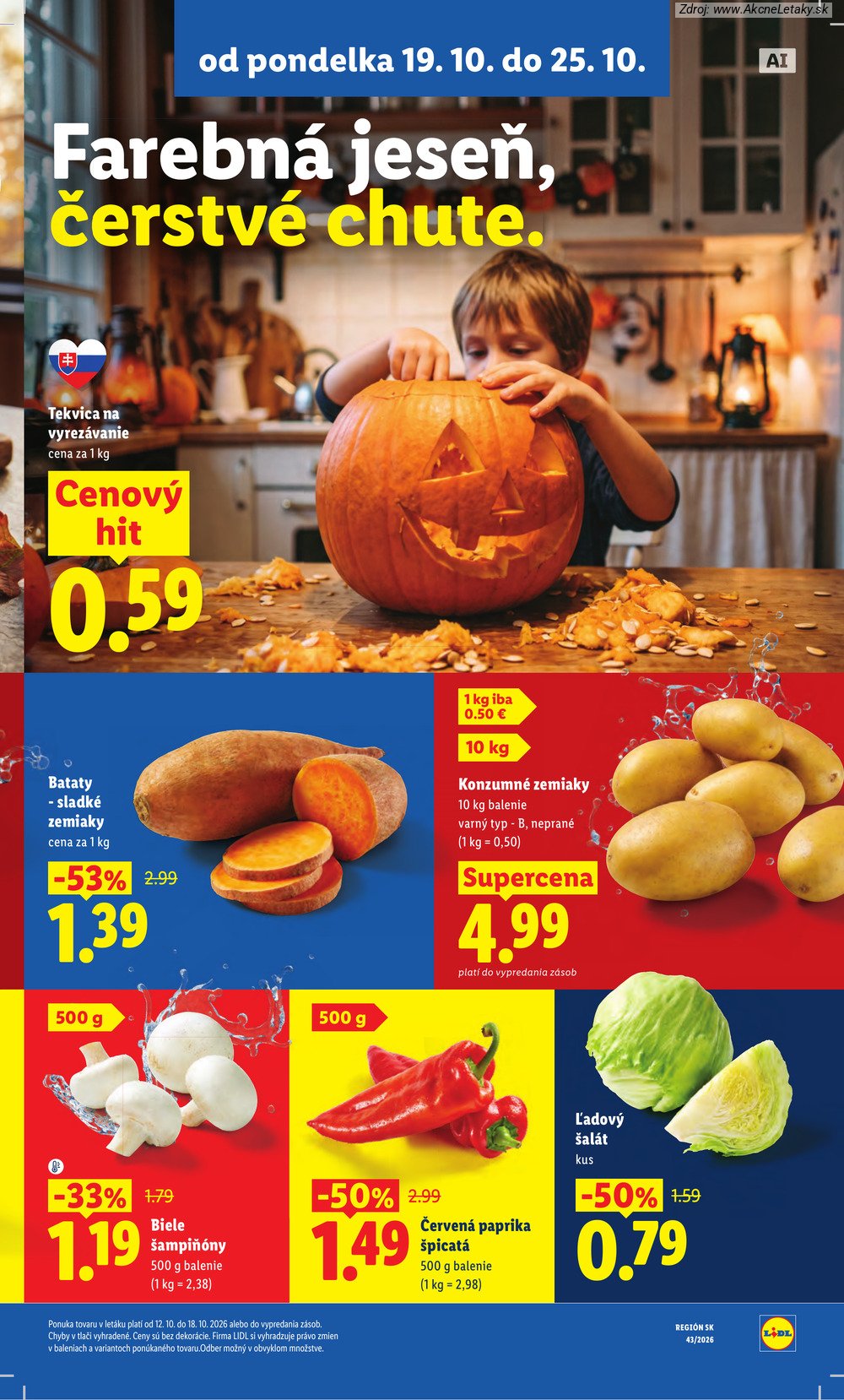 Leták Lidl (19. 10. – 25. 10. 2026) - strana 13 z 120