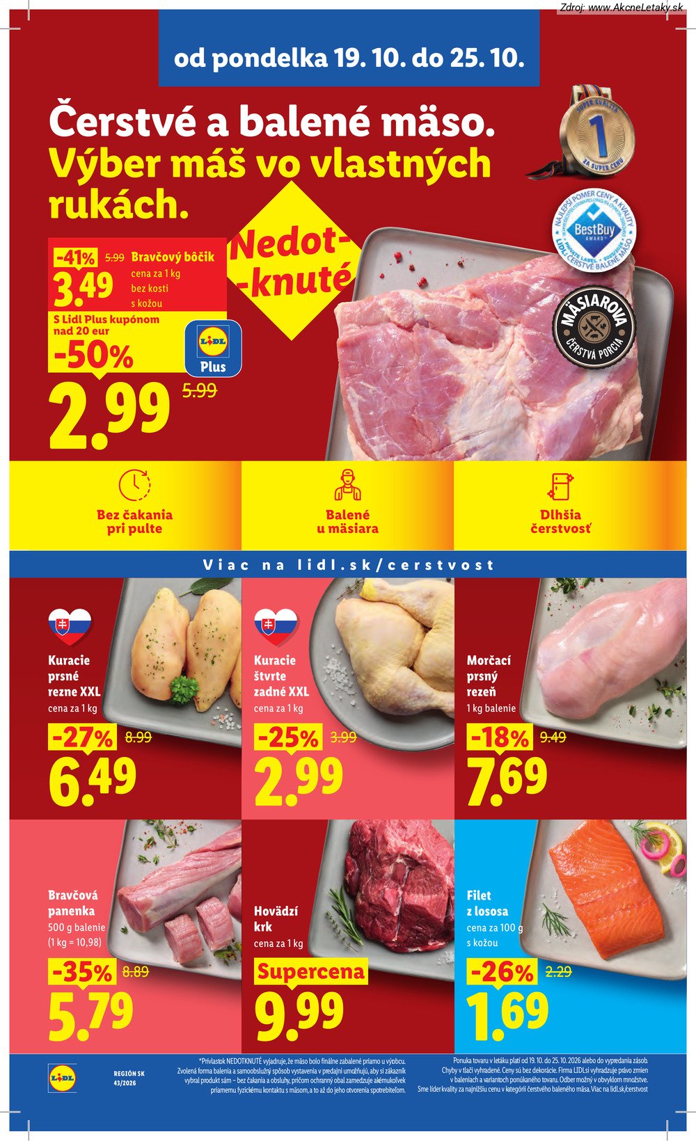 Leták Lidl (19. 10. – 25. 10. 2026) - strana 14 z 120