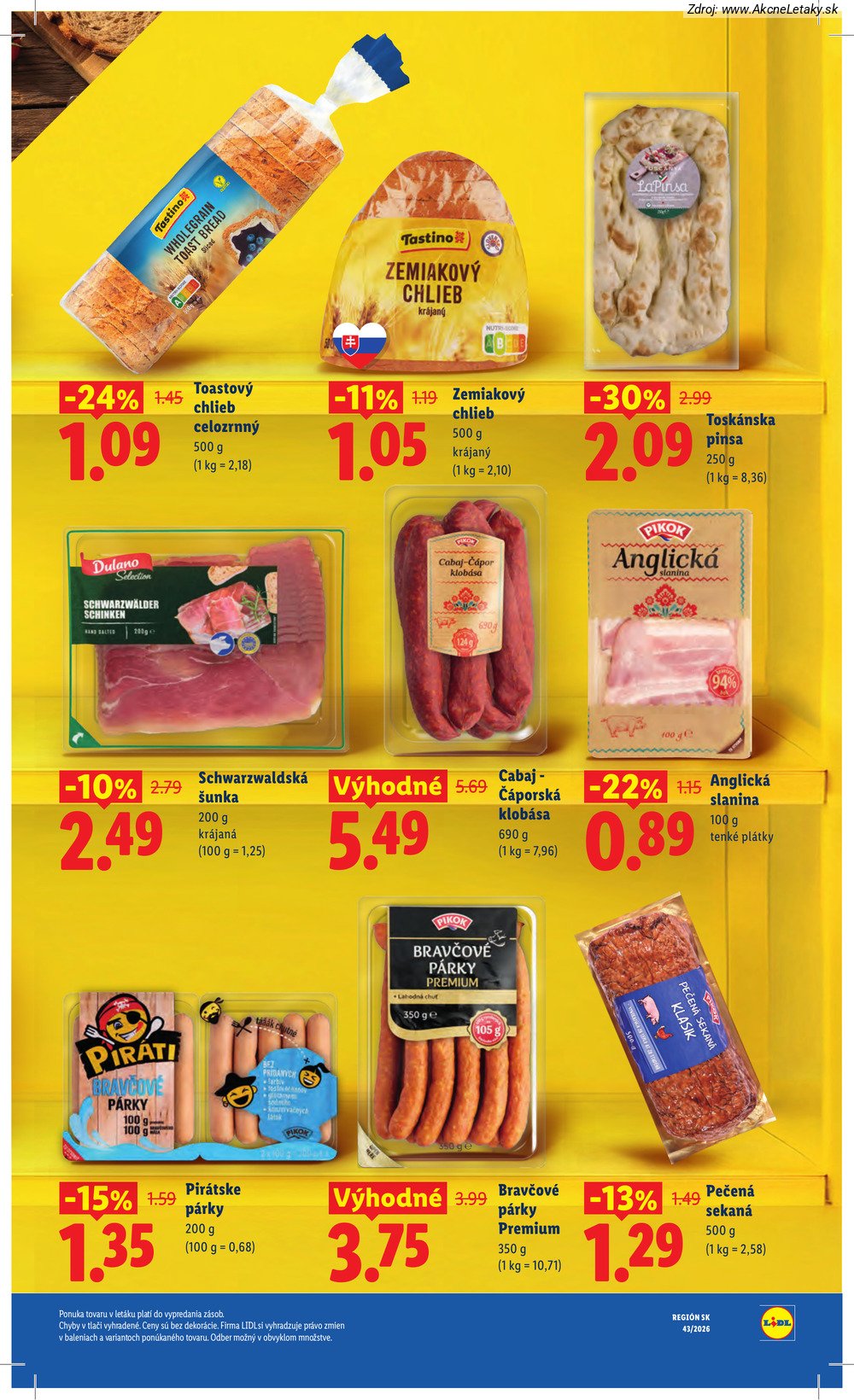 Leták Lidl (19. 10. – 25. 10. 2026) - strana 7 z 120