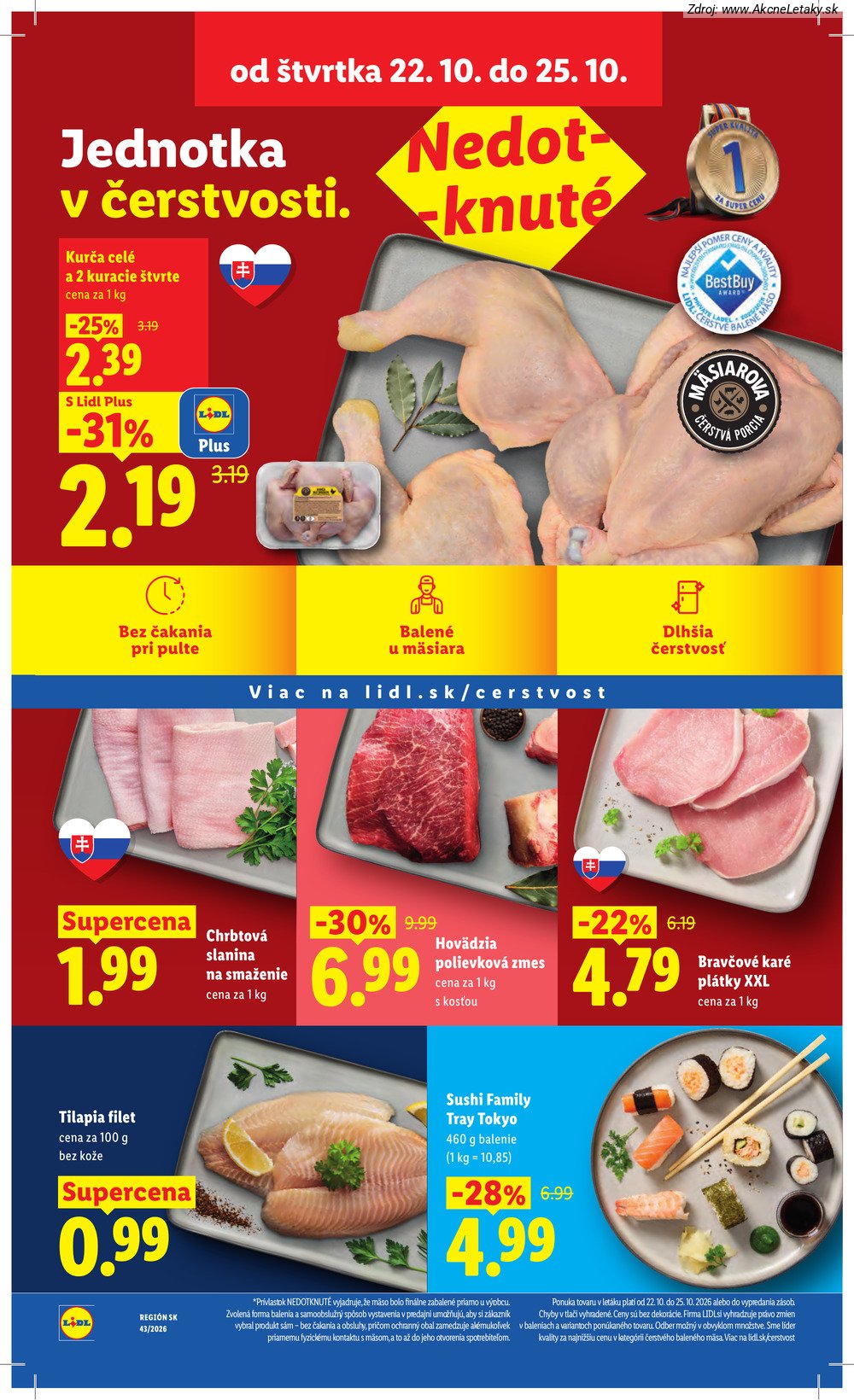 Leták Lidl (19. 10. – 25. 10. 2026) - strana 77 z 120