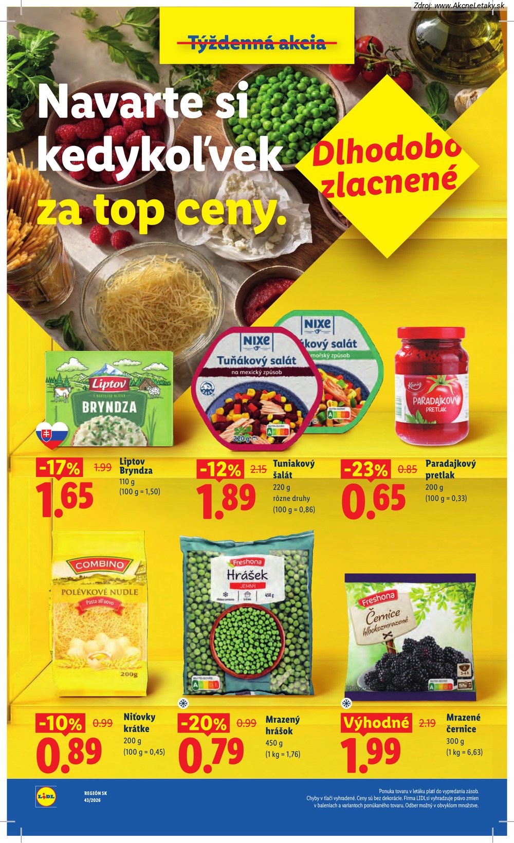 Leták Lidl (19. 10. – 25. 10. 2026) - strana 8 z 120