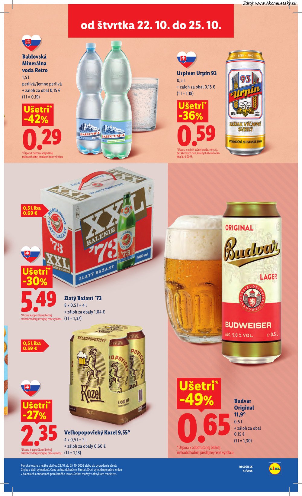 Leták Lidl (19. 10. – 25. 10. 2026) - strana 83 z 120
