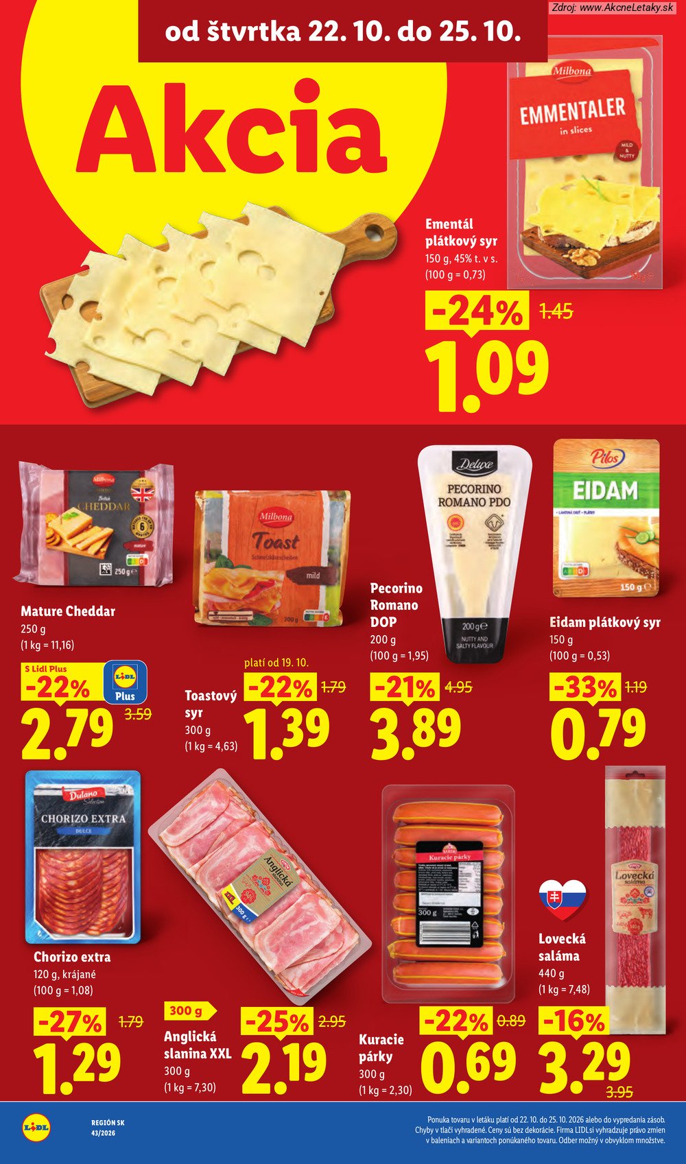 Leták Lidl (19. 10. – 25. 10. 2026) - strana 94 z 120