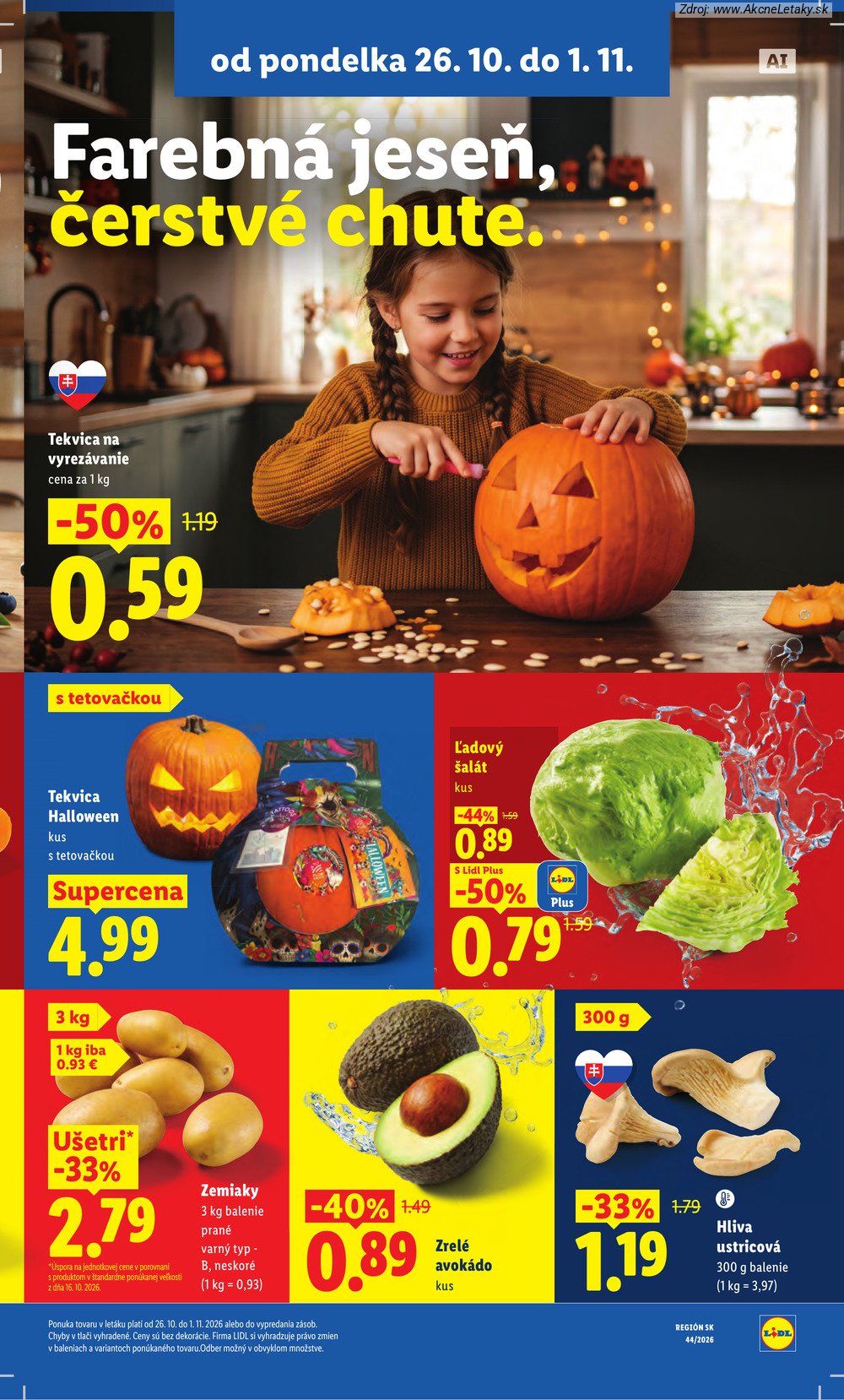 Leták Lidl (26. 10. – 1. 11. 2026) - strana 13 z 107