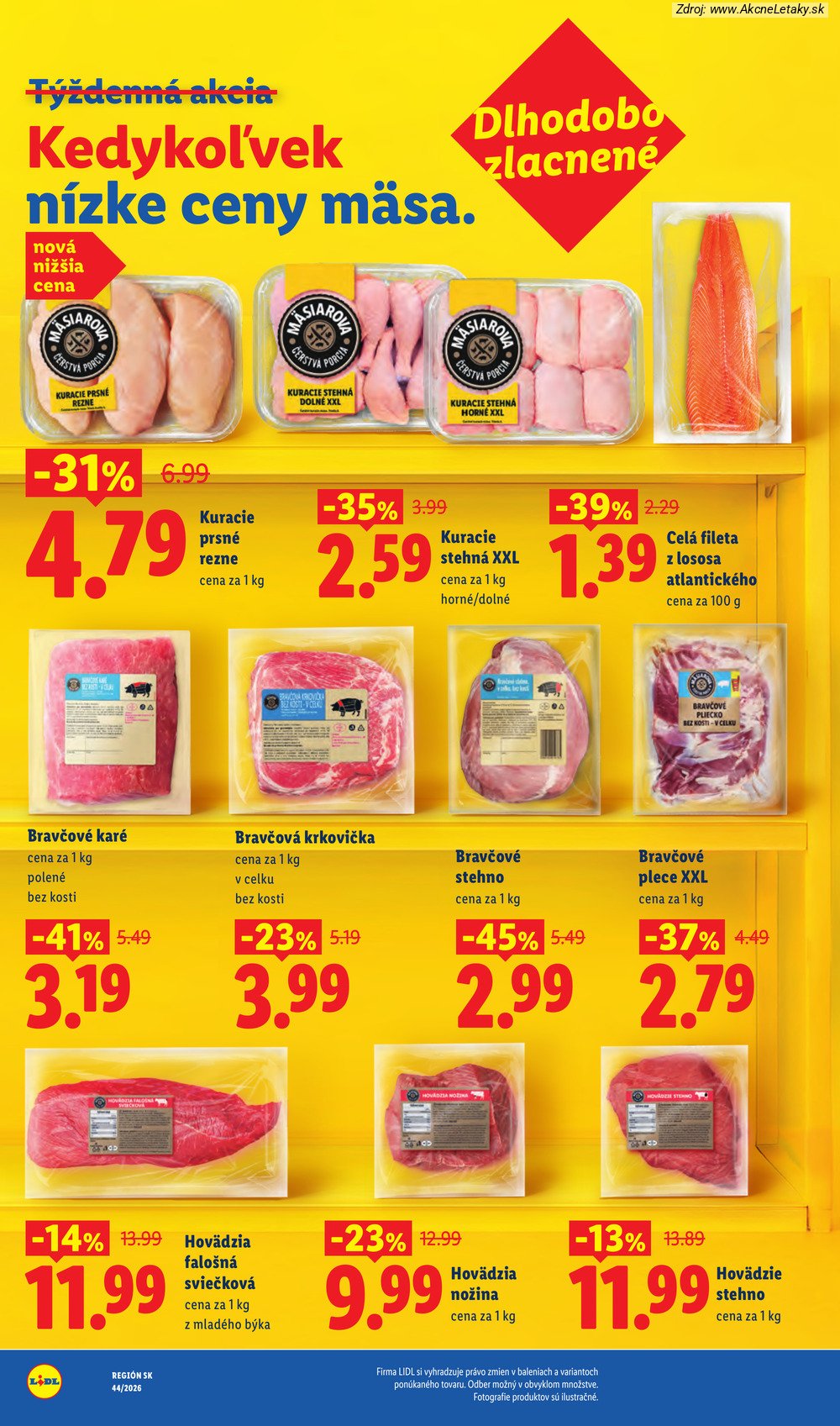 Leták Lidl (26. 10. – 1. 11. 2026) - strana 15 z 107