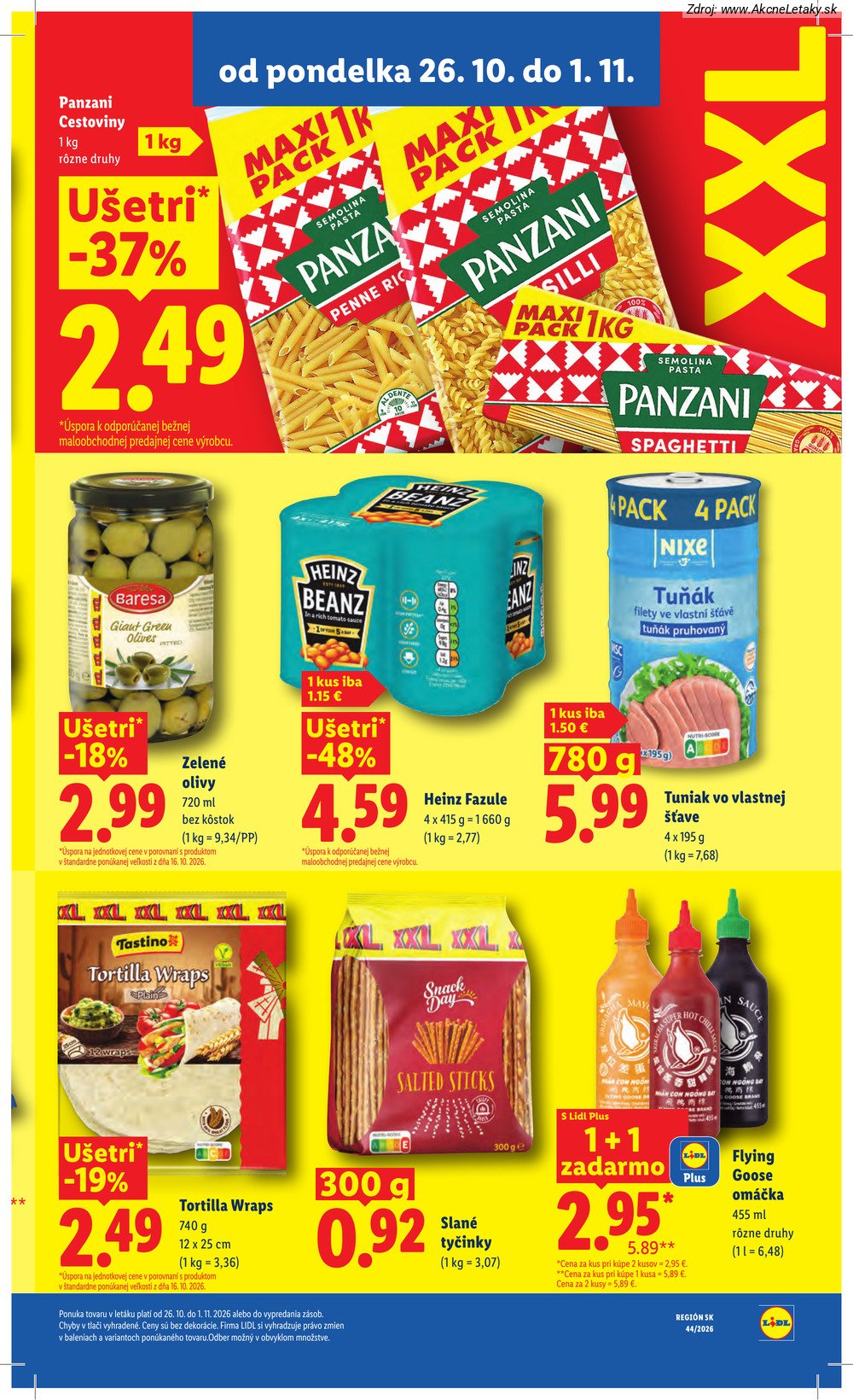 Leták Lidl (26. 10. – 1. 11. 2026) - strana 37 z 107