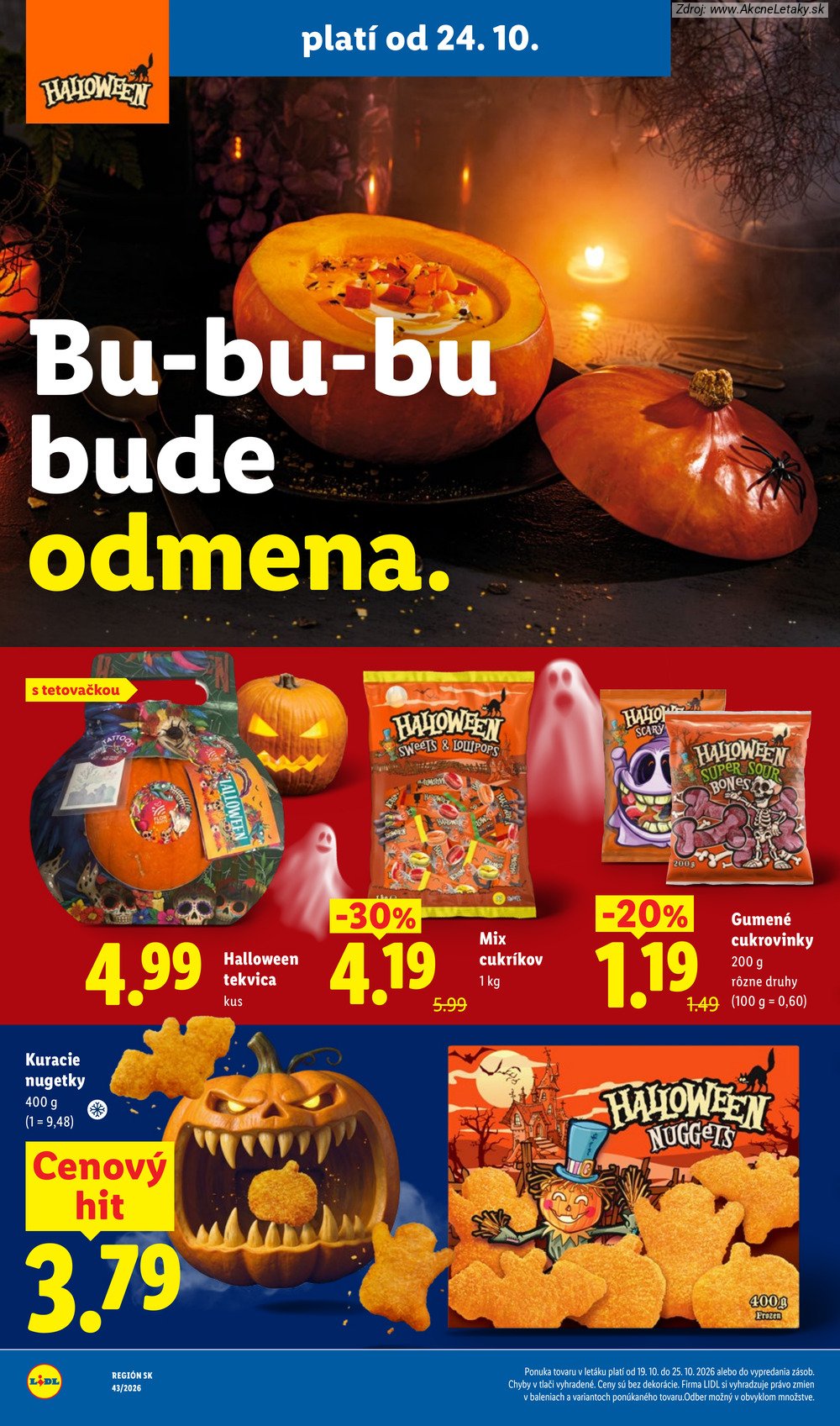 Leták Lidl (26. 10. – 1. 11. 2026) - strana 41 z 107