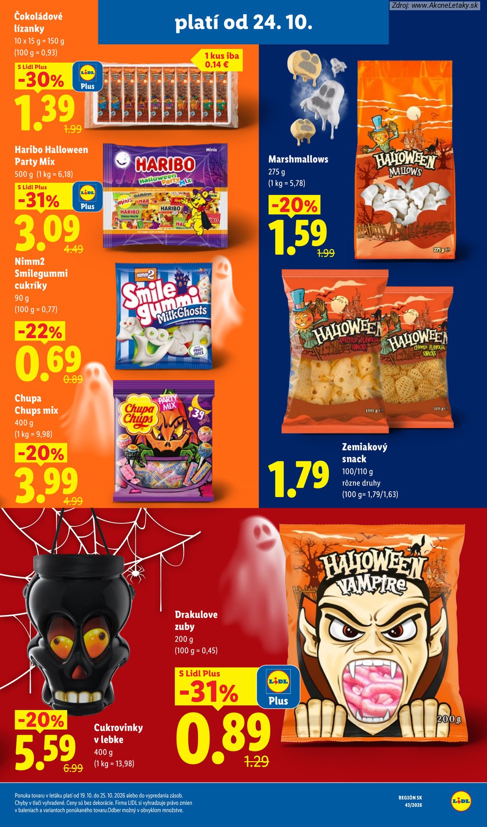 Leták Lidl (26. 10. – 1. 11. 2026) - strana 42 z 107