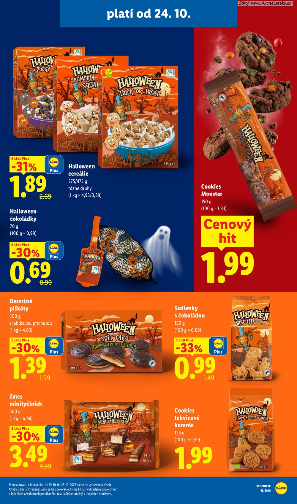 Leták Lidl (26. 10. – 1. 11. 2026) - strana 46 z 107