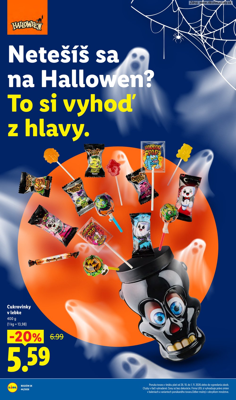 Leták Lidl (26. 10. – 1. 11. 2026) - strana 50 z 107