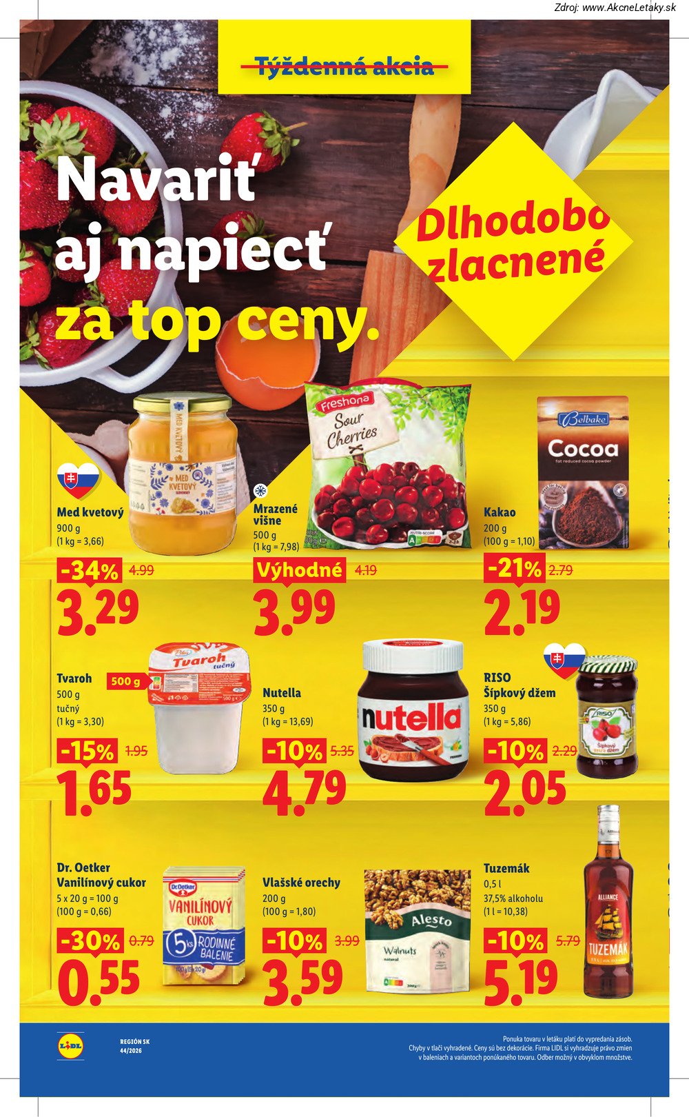 Leták Lidl (26. 10. – 1. 11. 2026) - strana 6 z 107