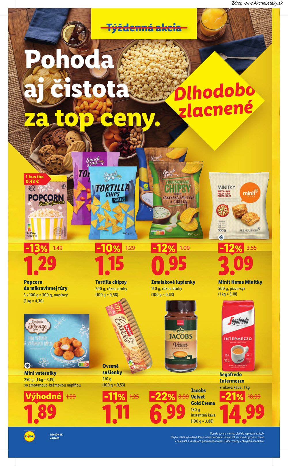 Leták Lidl (26. 10. – 1. 11. 2026) - strana 8 z 107