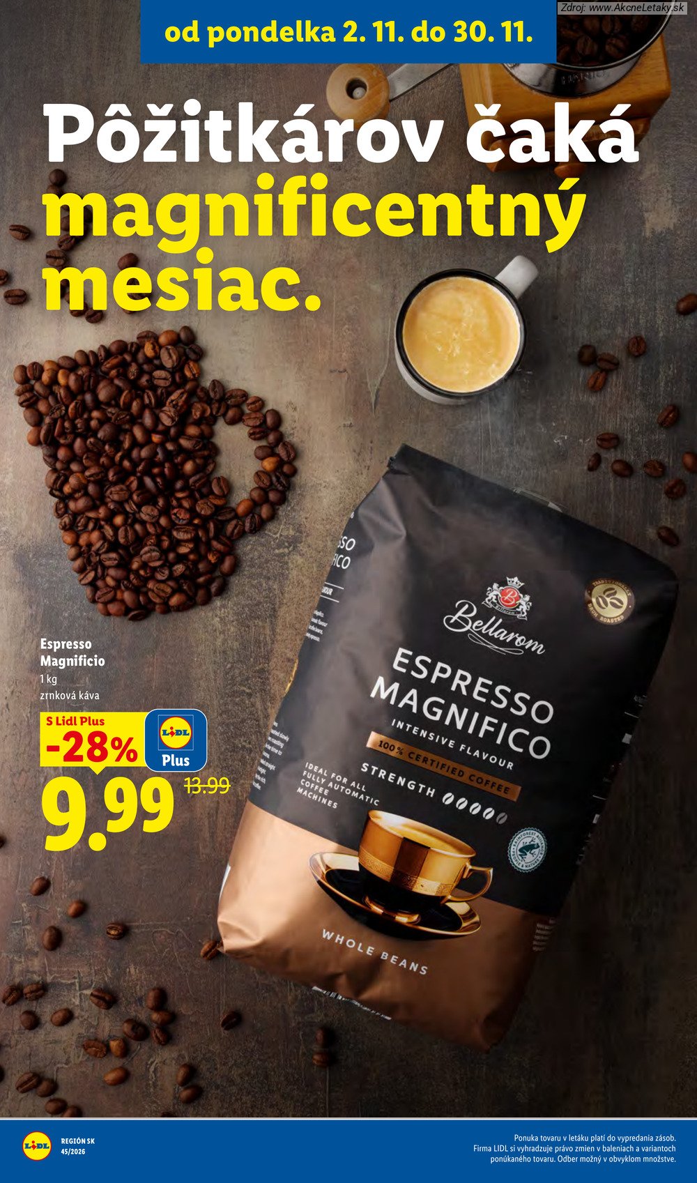 Strana 2 - leták Lidl (2. 11. - 30. 11. 2026)
