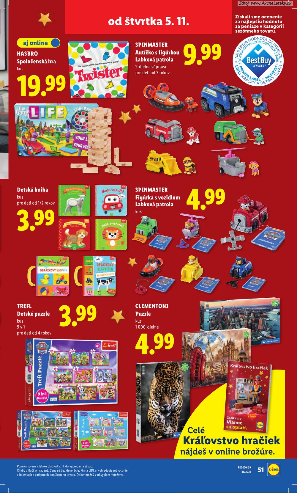 Strana 5 - leták Lidl (5. 11. - 8. 11. 2026)