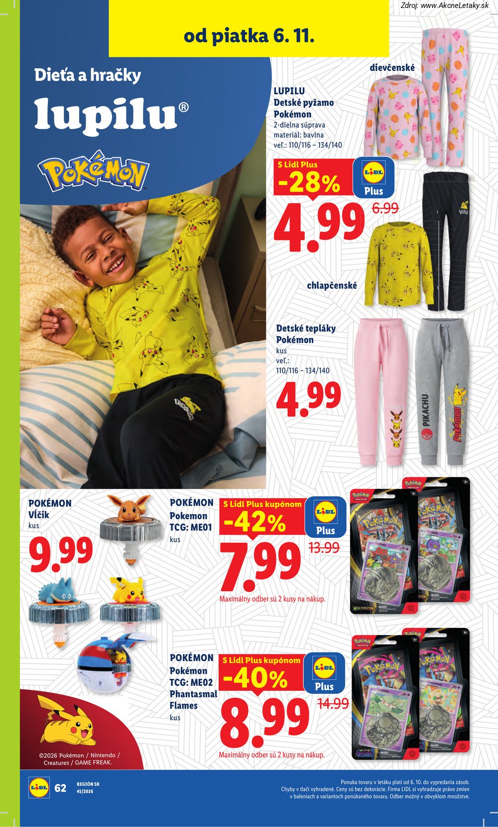 Strana 7 - leták Lidl (6. 11. - 8. 11. 2026)