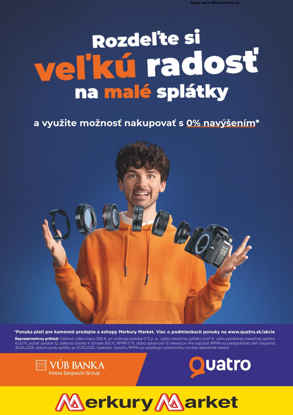 Leták Merkury Market (1. 4. - 30. 4. 2025) - strana 6 z 38