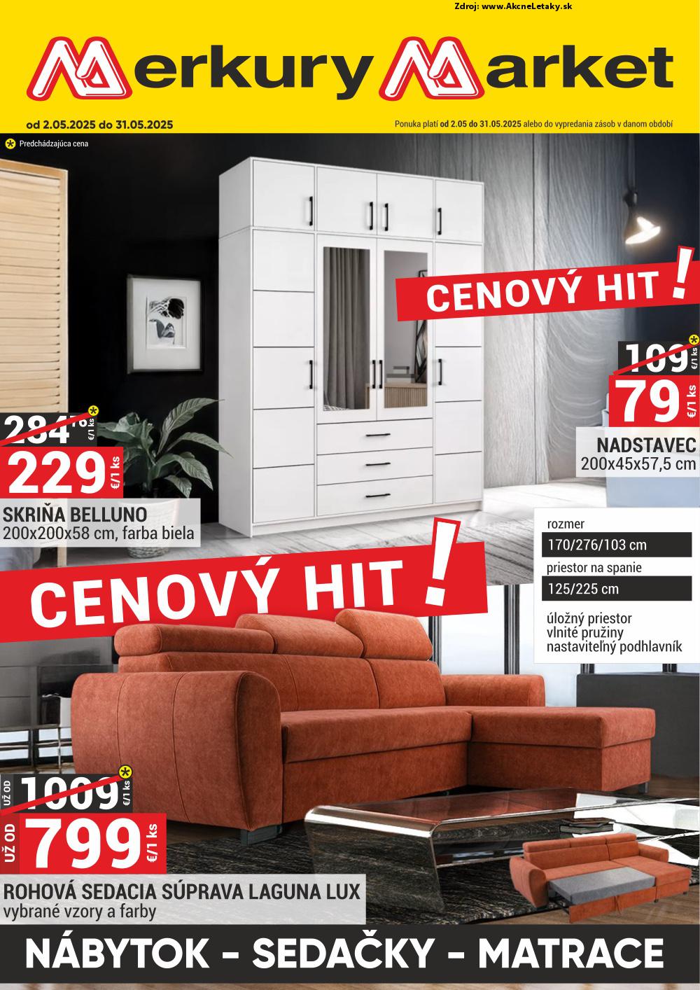 Leták Merkury Market (2. 5. - 31. 5. 2025) - strana 1 z 38