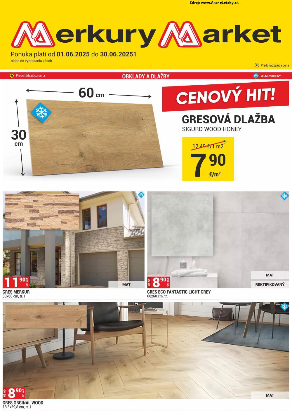 Leták Merkury Market (1. 6. - 30. 6. 2025) - strana 1 z 66