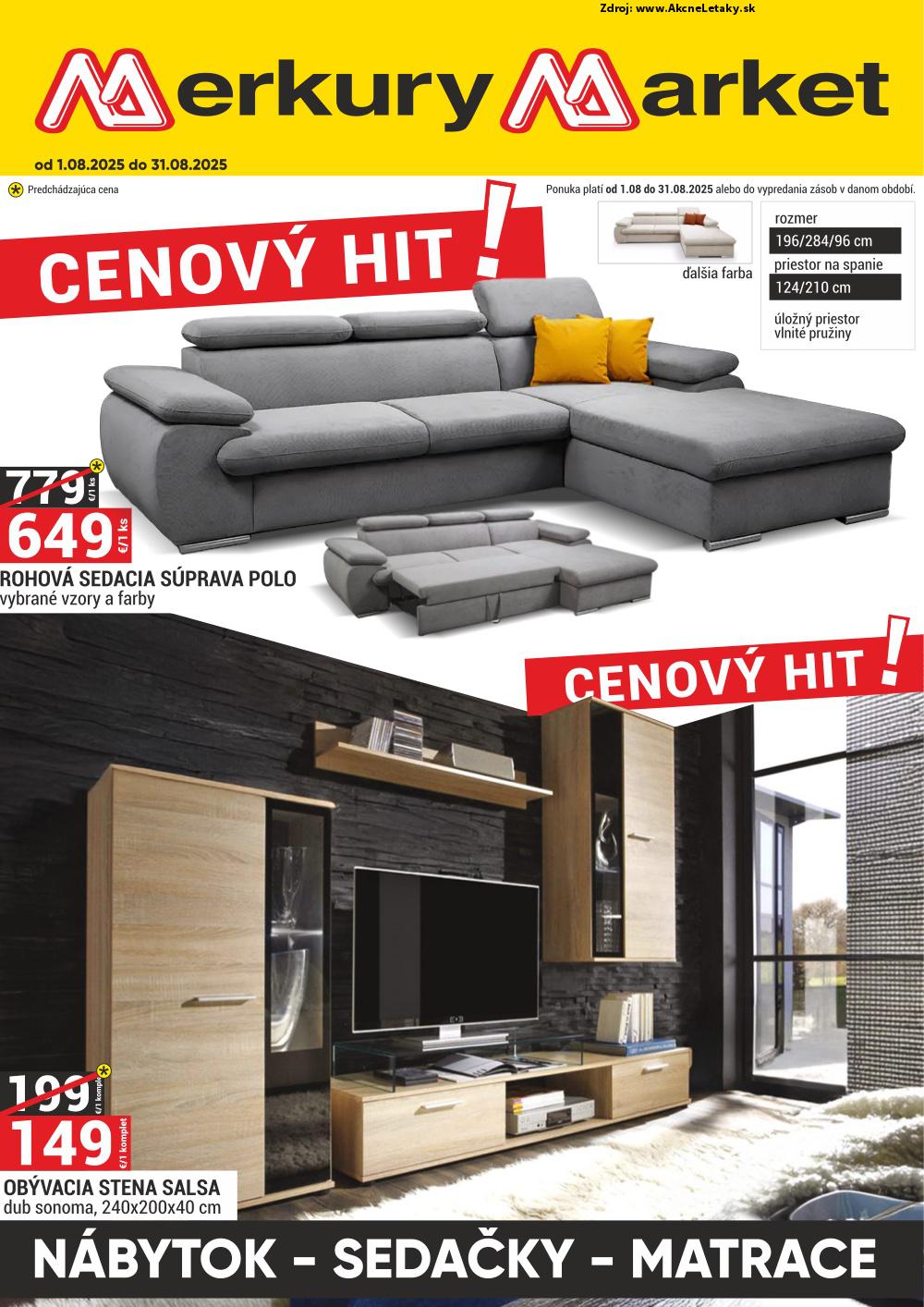 Leták Merkury Market - strana 1