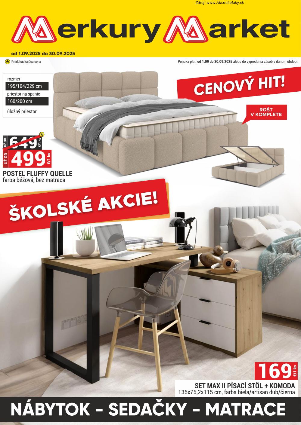 Leták Merkury Market (1. 9. - 30. 9. 2025) - strana 1 z 44