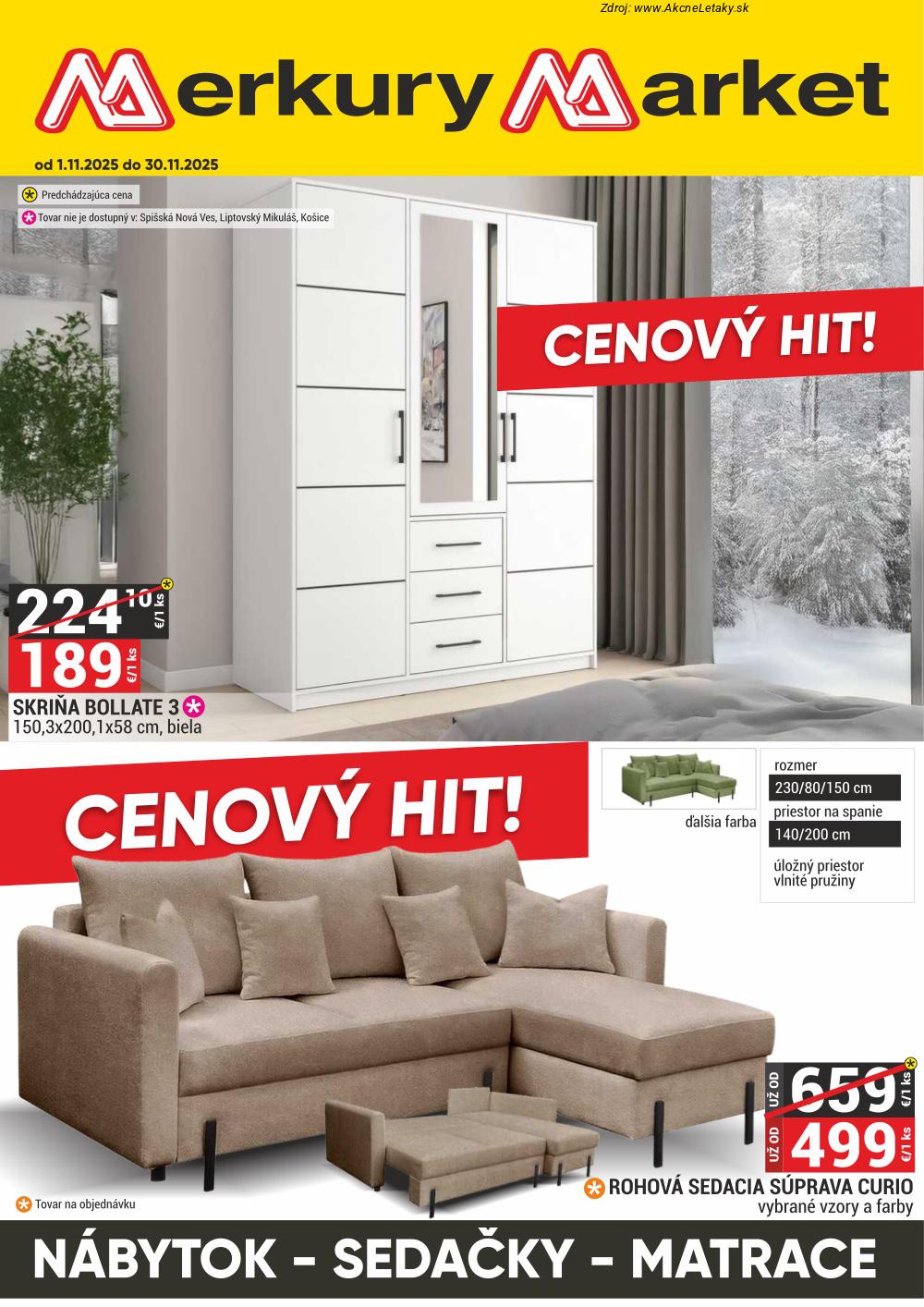 Leták Merkury Market - strana 1
