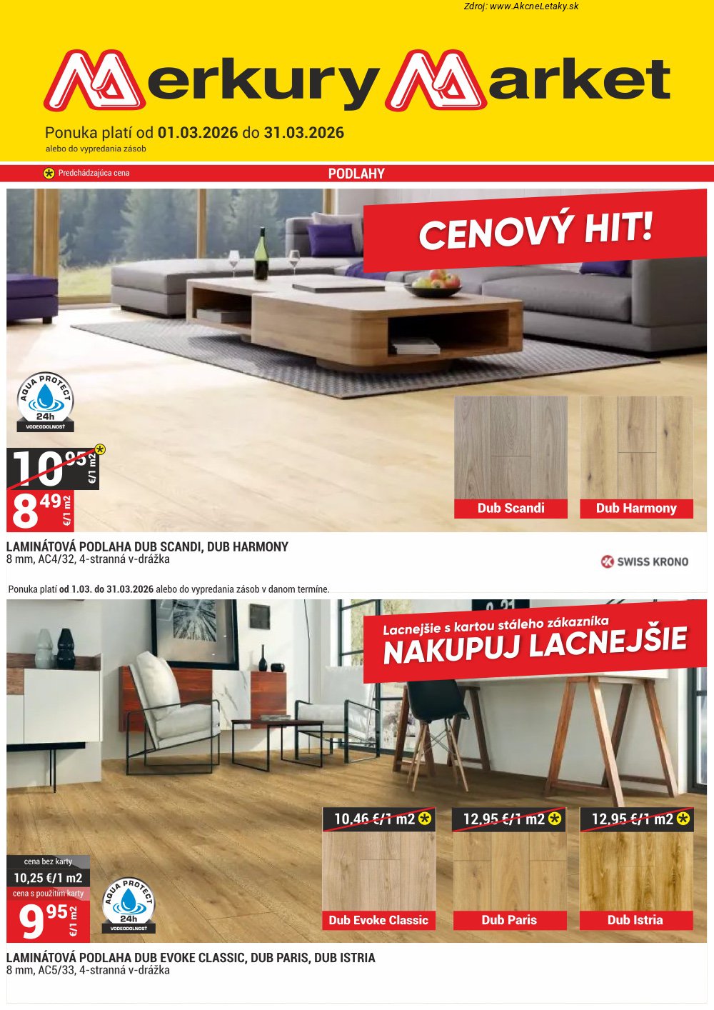 Leták Merkury Market - strana 1