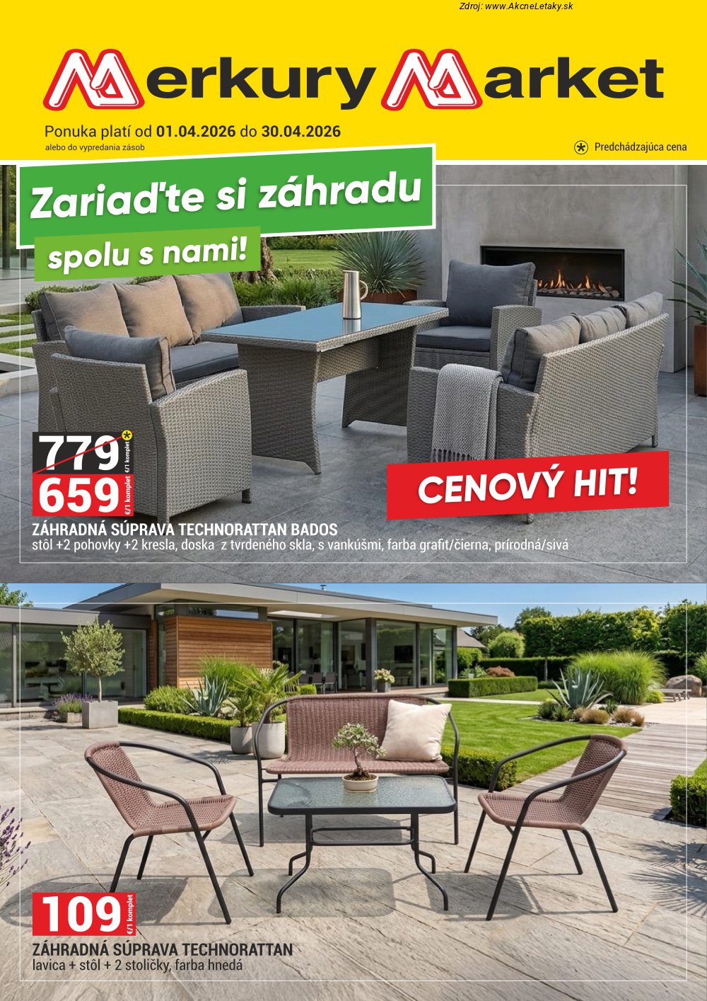 Leták Merkury Market - strana 1