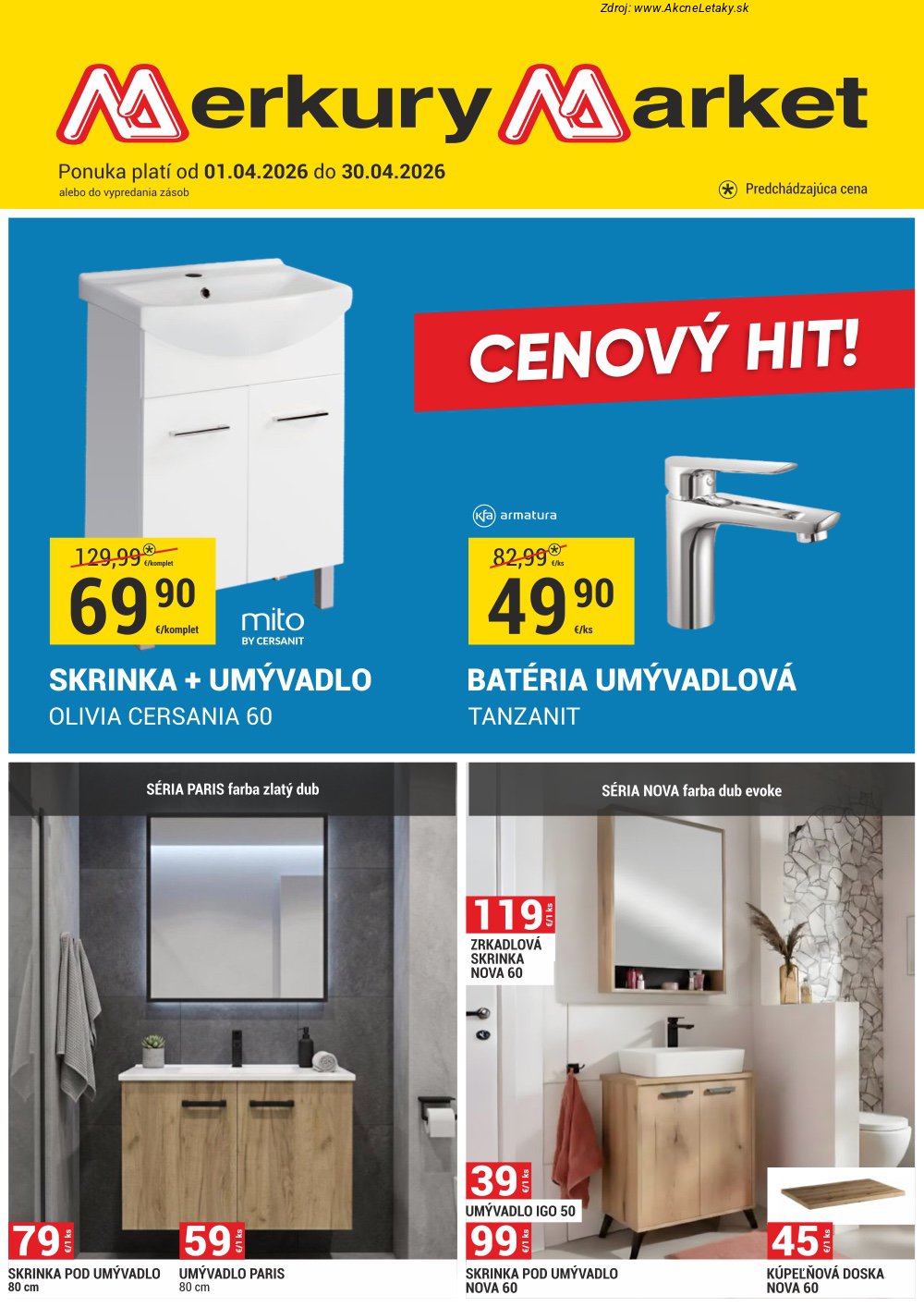 Leták Merkury Market - strana 1