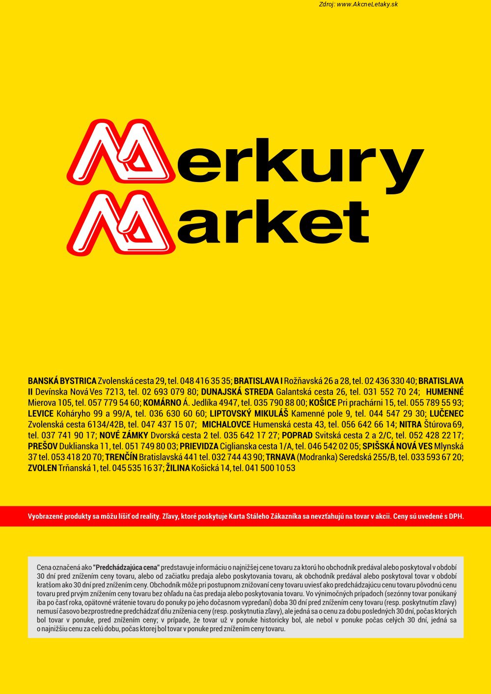 Leták Merkury Market (18. 4. - 26. 4. 2026) - strana 26 z 26