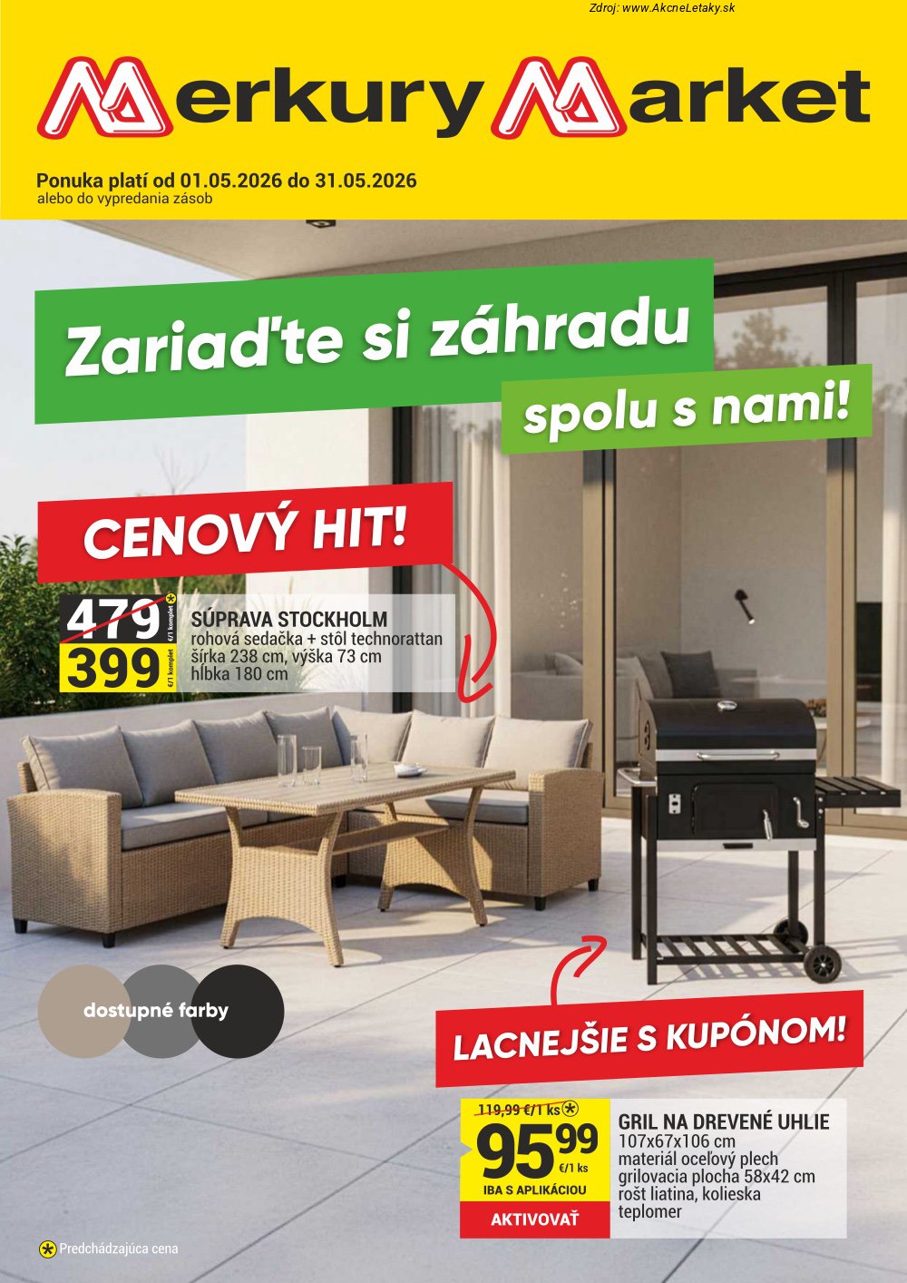 Leták Merkury Market (1. 5. - 31. 5. 2026) - strana 1 z 16