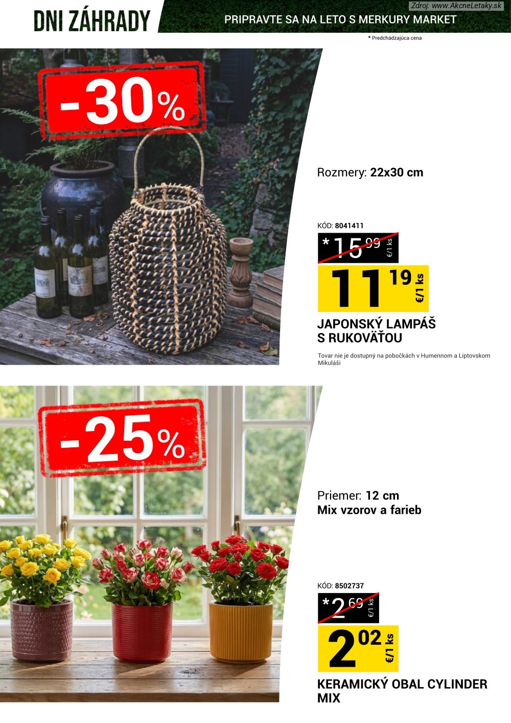 Leták Merkury Market (23. 5. - 31. 5. 2026) - strana 8 z 32