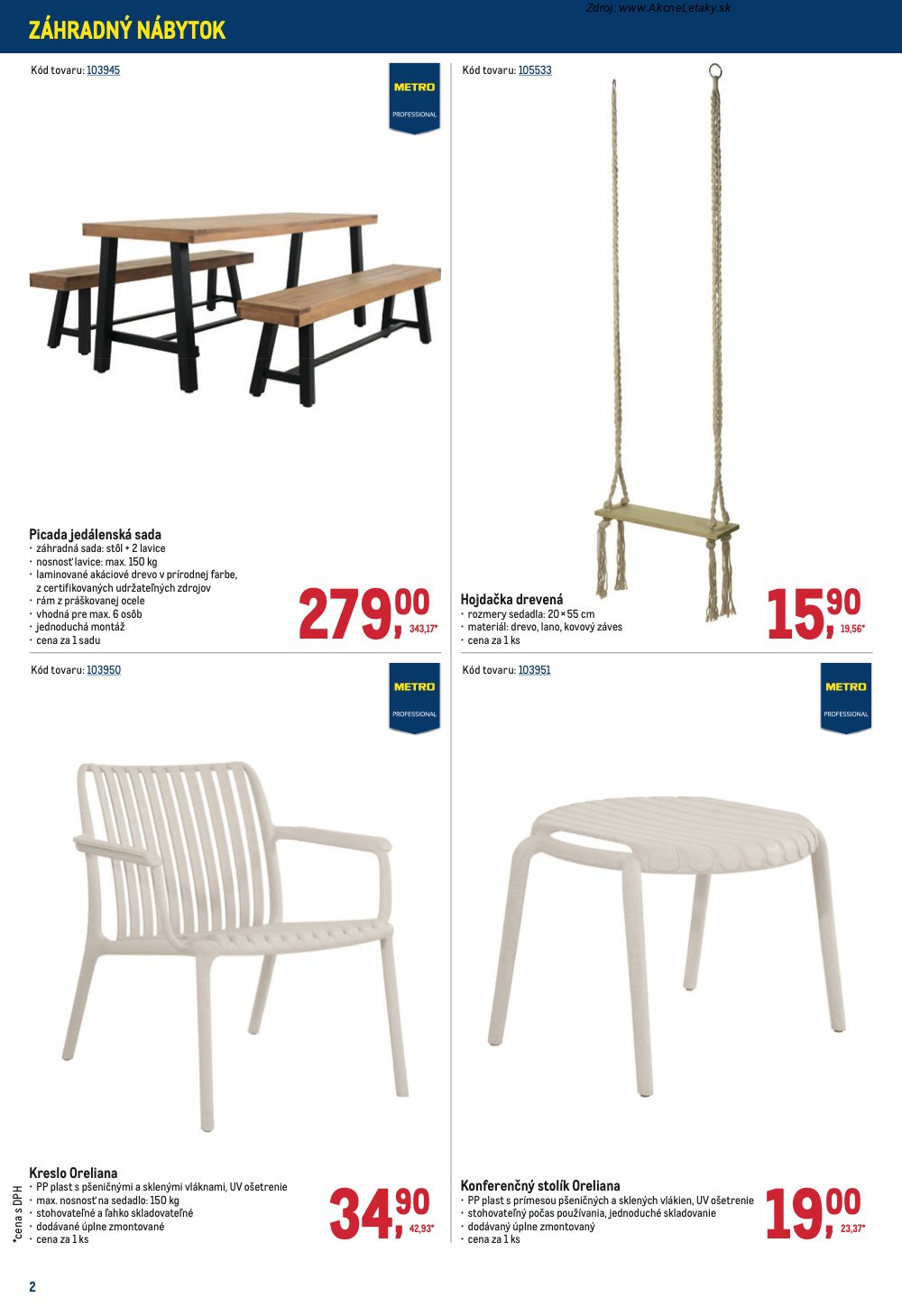 Leták METRO (11. 3. - 7. 4. 2026) - strana 2 z 14