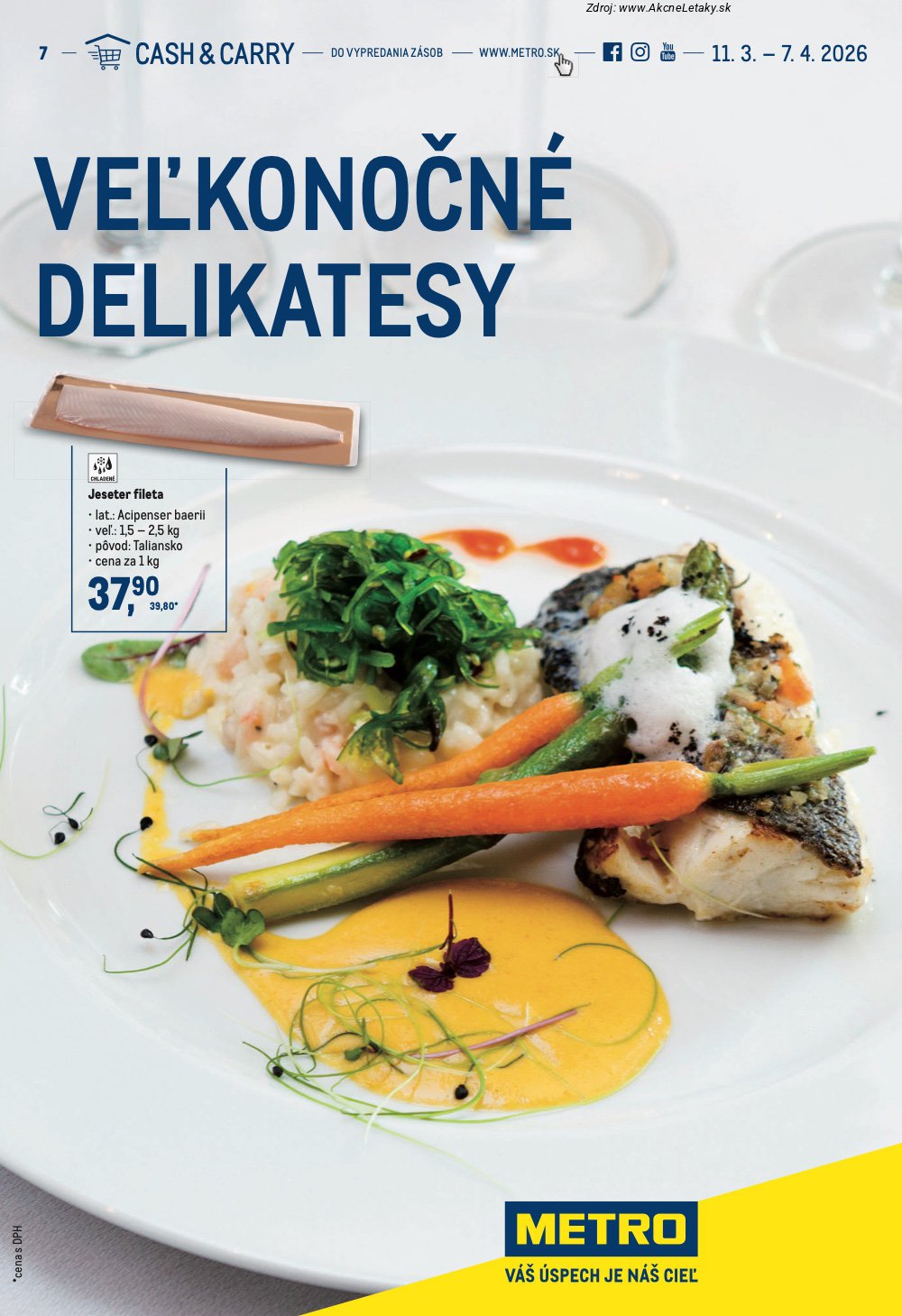 Leták METRO - strana 1