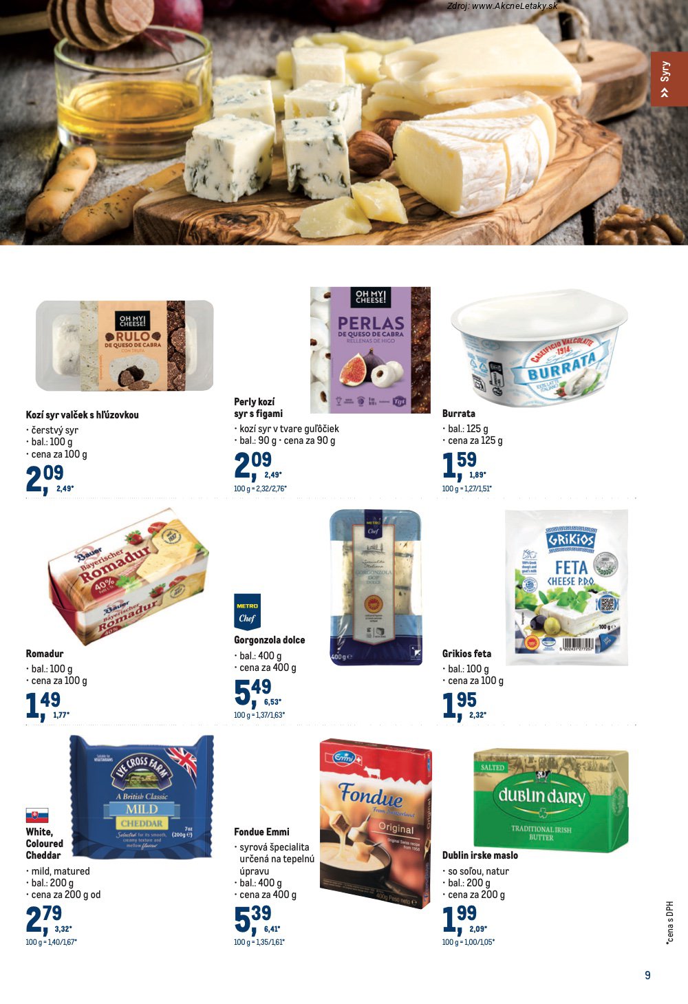 Leták METRO (11. 3. - 7. 4. 2026) - strana 9 z 30