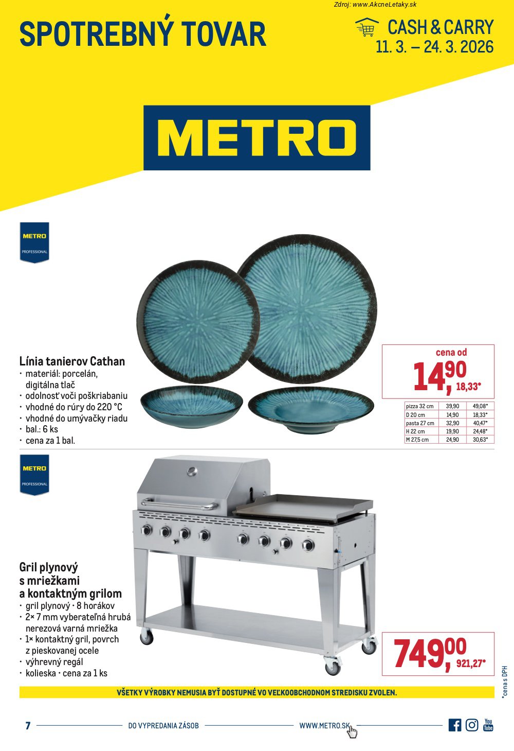 Leták METRO (11. 3. - 24. 3. 2026) - strana 1 z 6