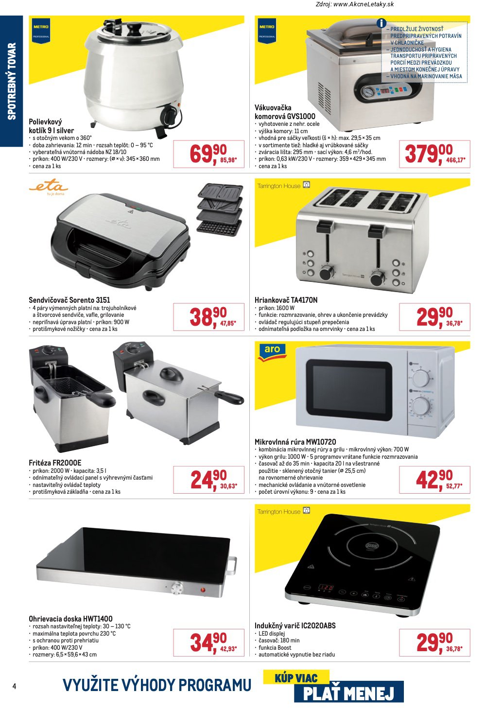 Leták METRO (11. 3. - 24. 3. 2026) - strana 4 z 6