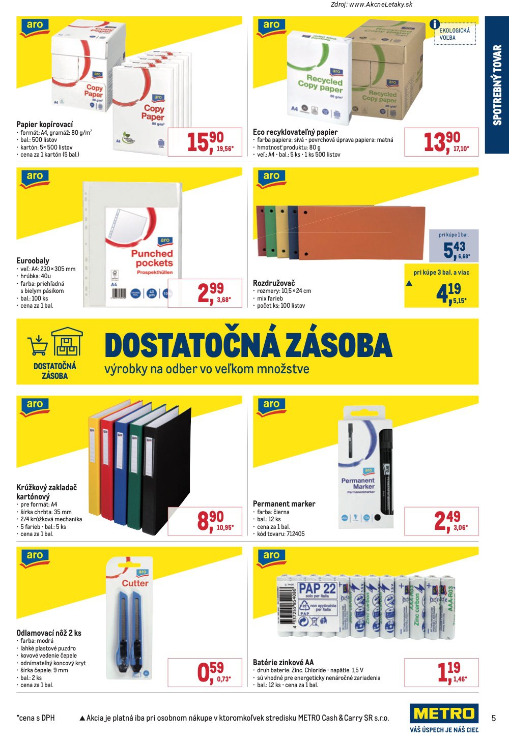 Leták METRO (11. 3. - 24. 3. 2026) - strana 5 z 6