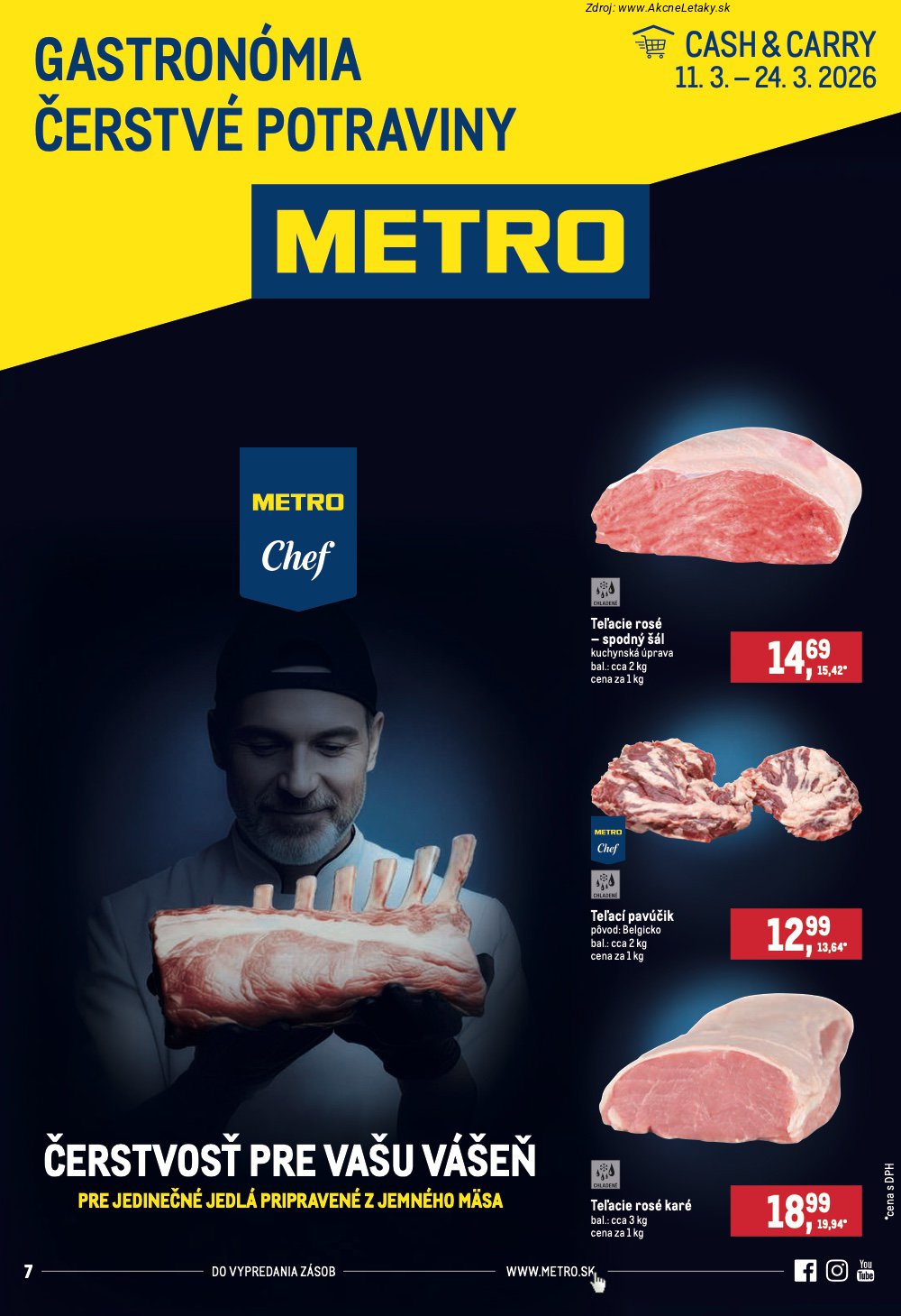 Leták METRO (11. 3. - 24. 3. 2026) - strana 1 z 6