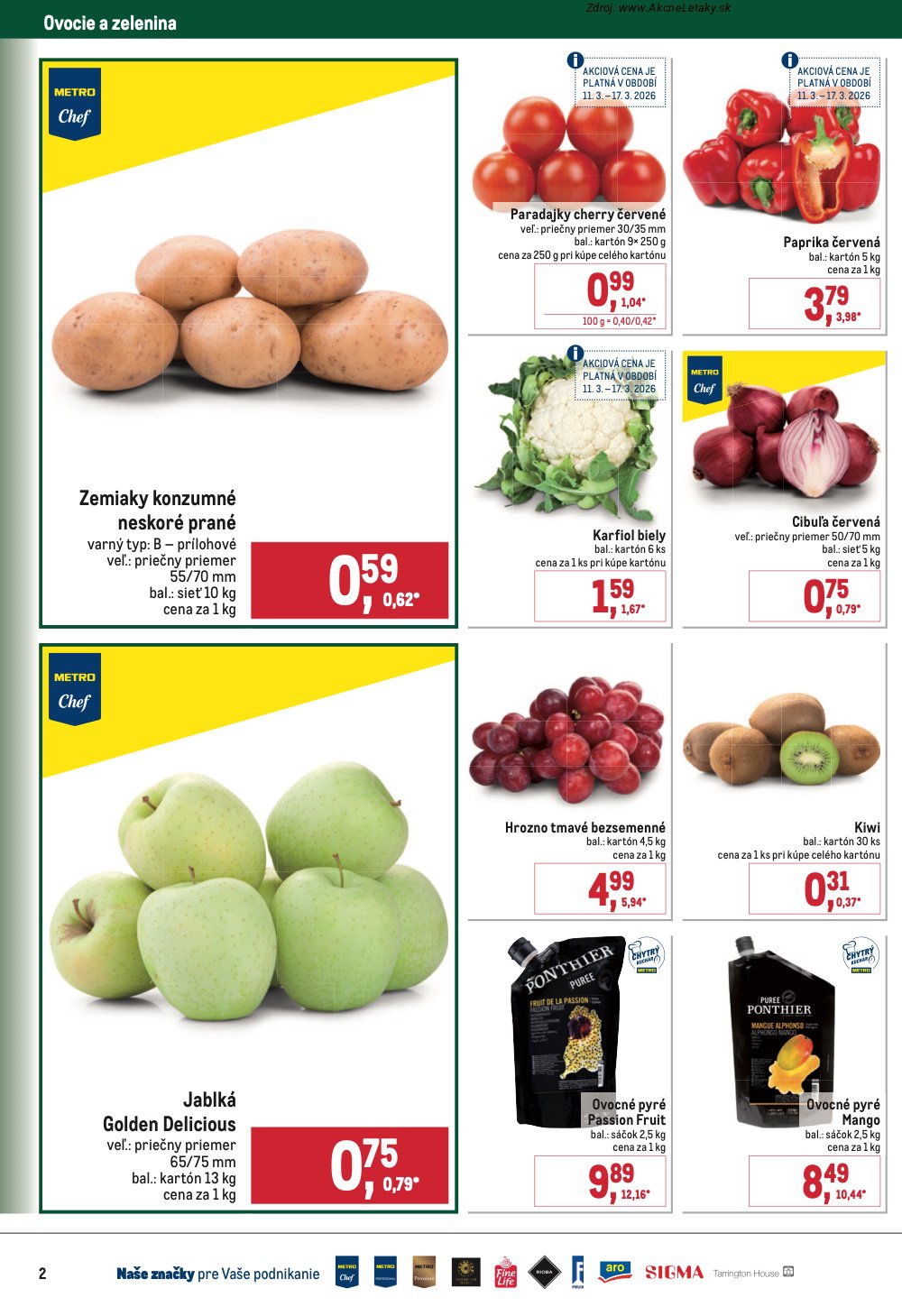 Leták METRO (11. 3. - 24. 3. 2026) - strana 2 z 6
