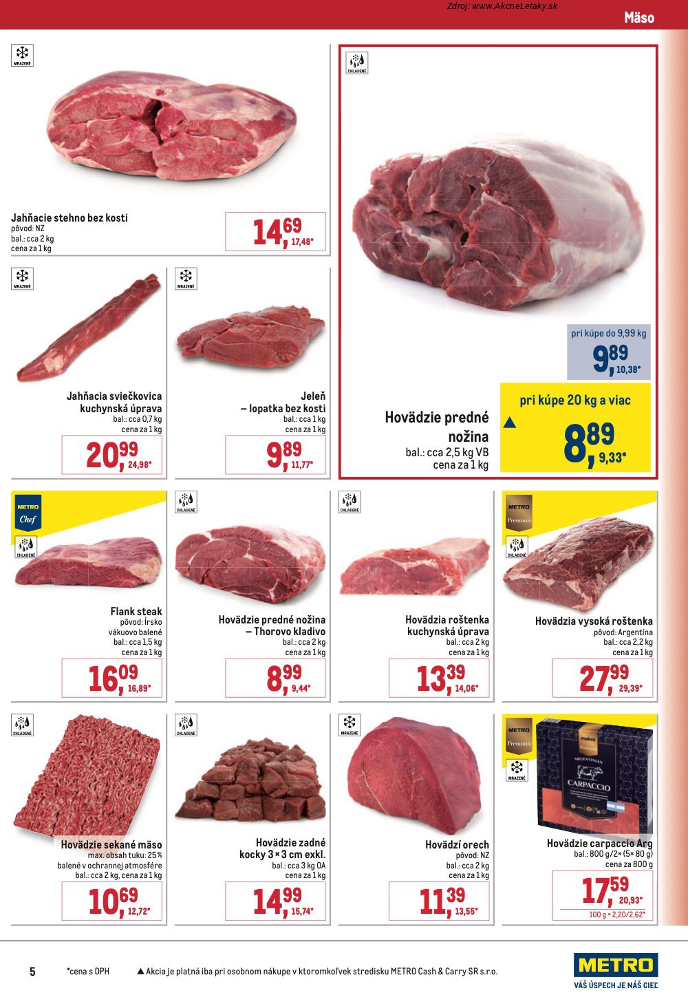 Leták METRO (11. 3. - 24. 3. 2026) - strana 5 z 6
