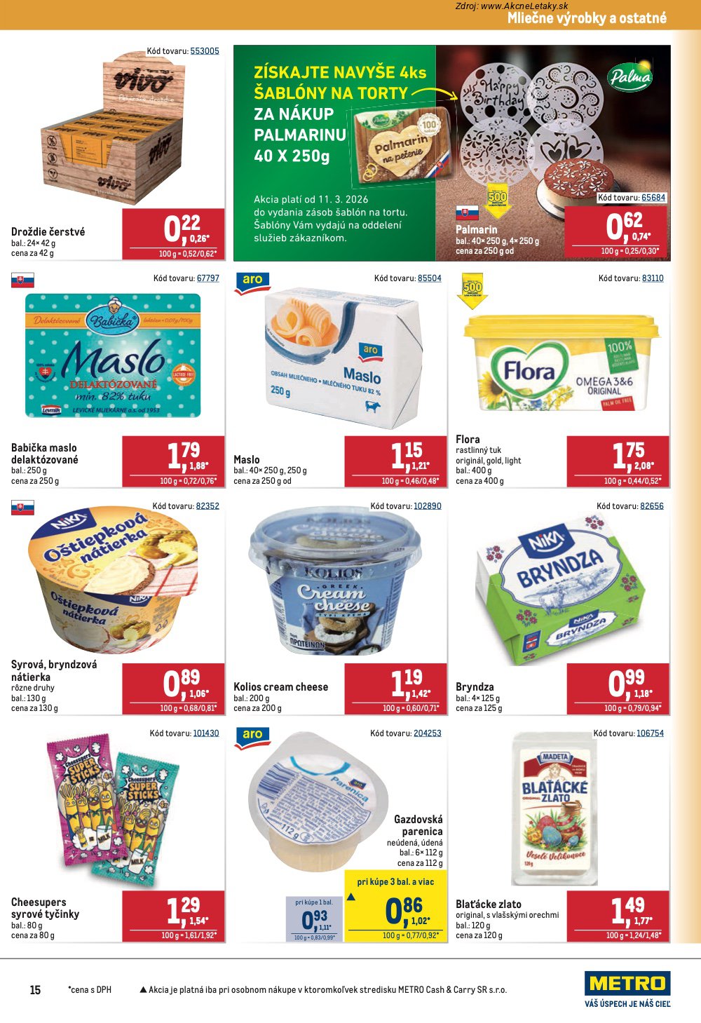 Leták METRO (11. 3. - 24. 3. 2026) - strana 15 z 40