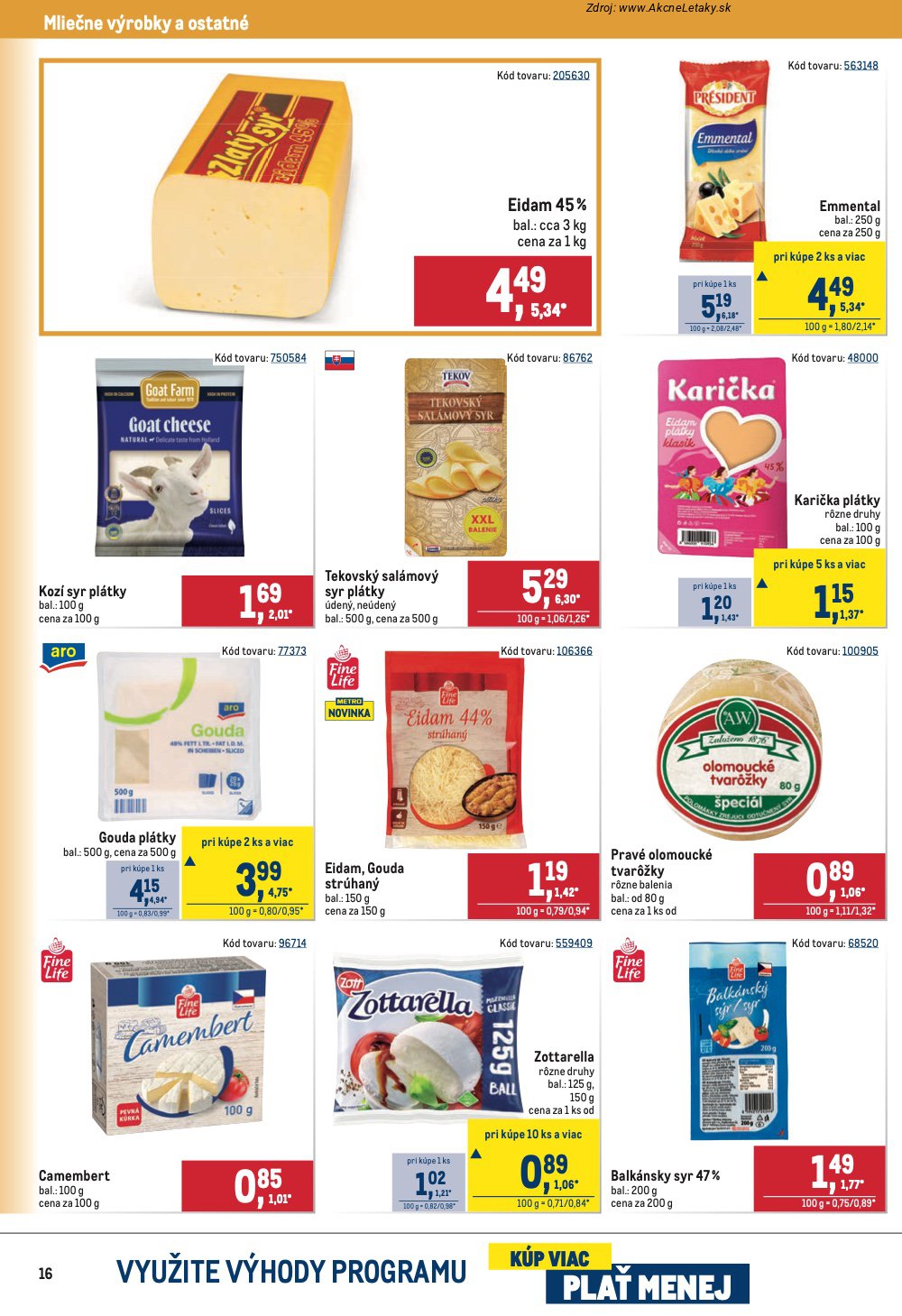 Leták METRO (11. 3. - 24. 3. 2026) - strana 16 z 40