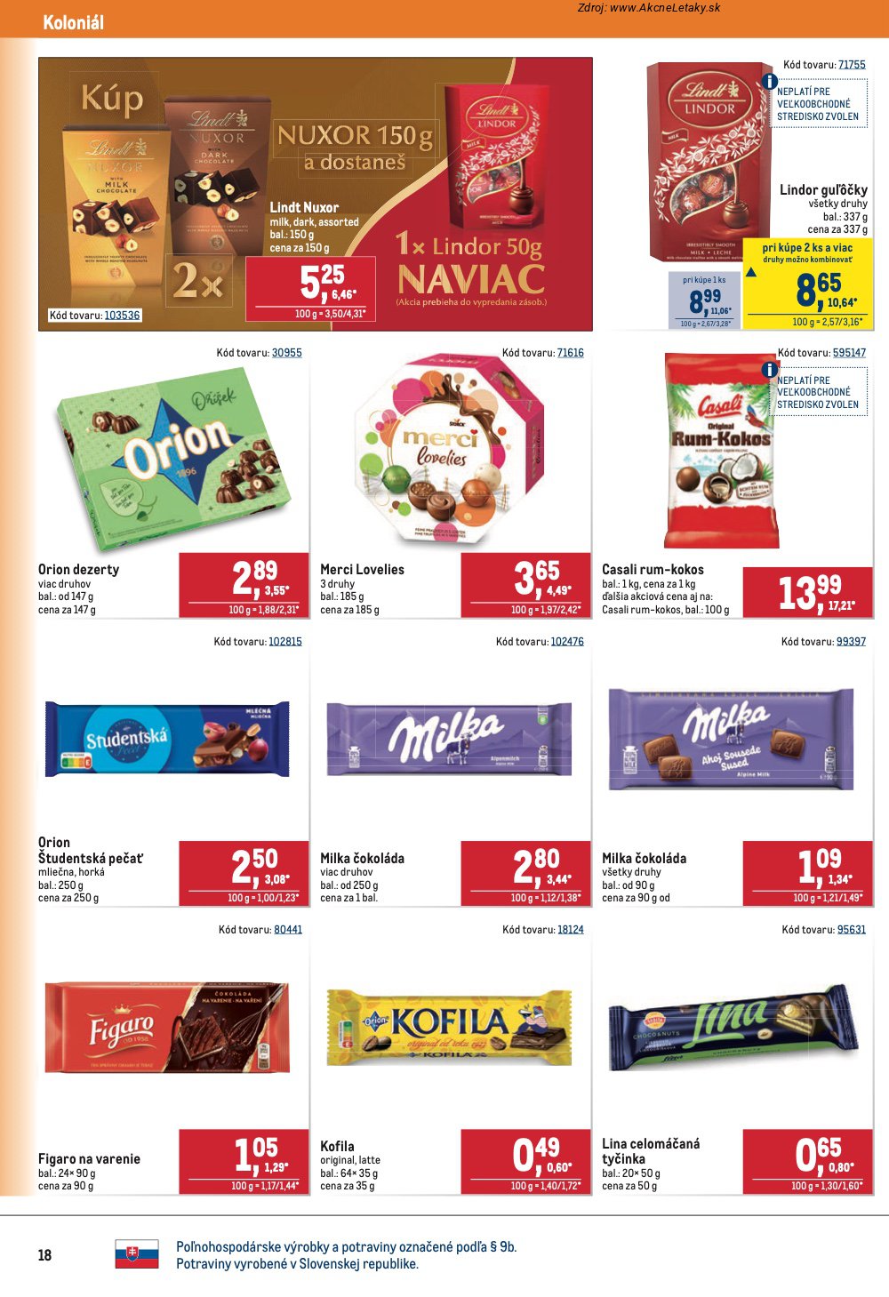 Leták METRO (11. 3. - 24. 3. 2026) - strana 18 z 40