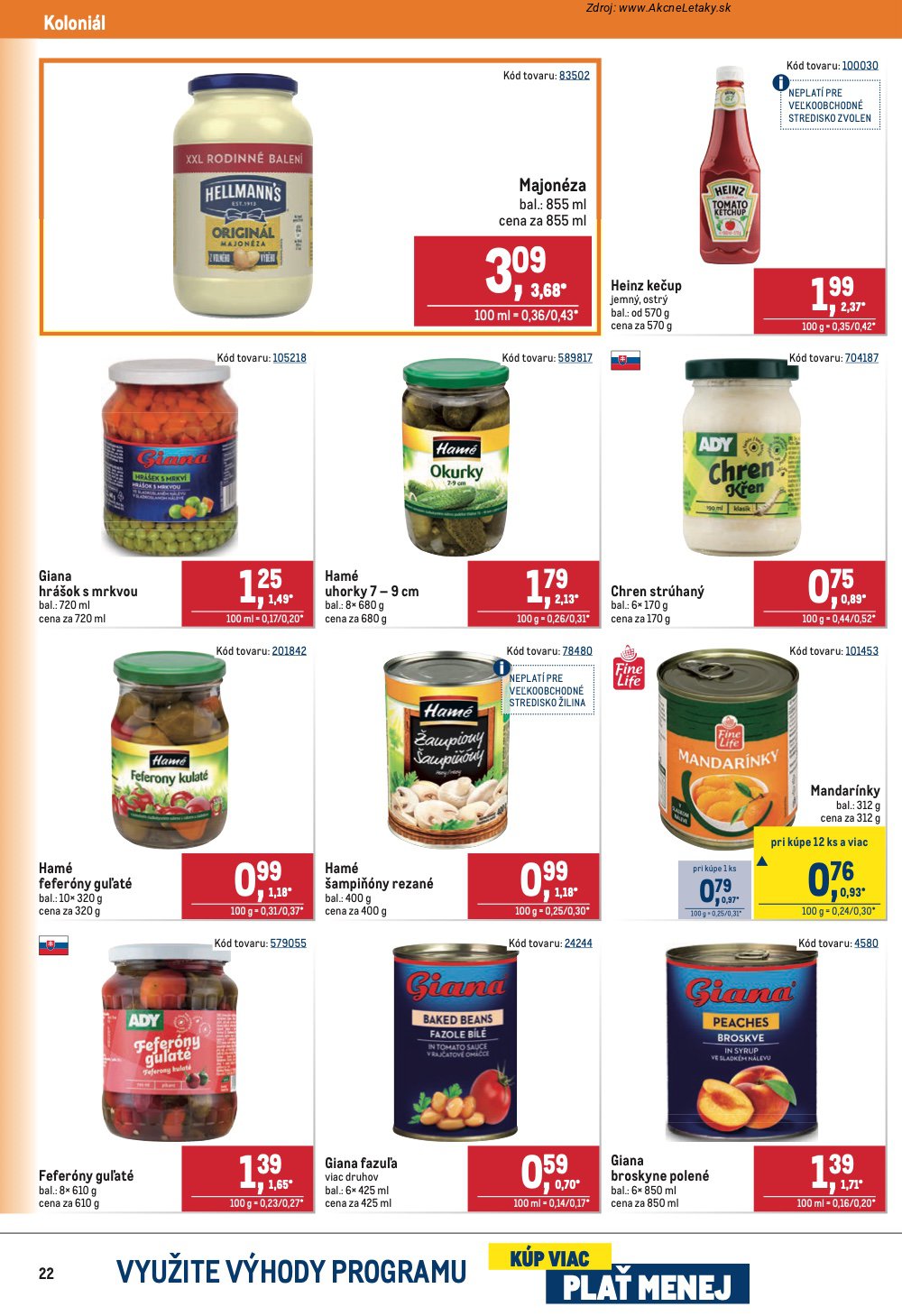 Leták METRO - strana 22