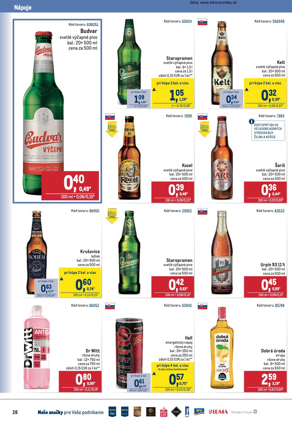 Leták METRO - strana 28