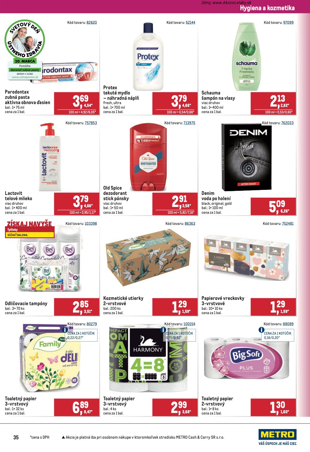 Leták METRO (11. 3. - 24. 3. 2026) - strana 35 z 40