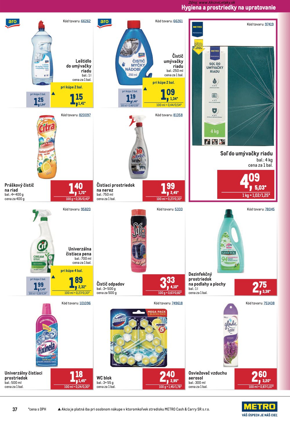 Leták METRO (11. 3. - 24. 3. 2026) - strana 37 z 40
