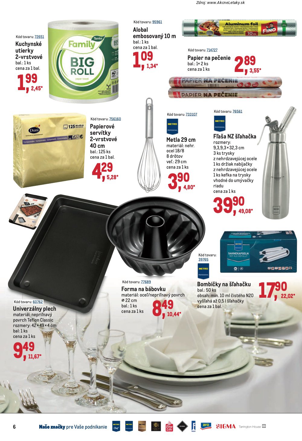 Leták METRO (11. 3. - 24. 3. 2026) - strana 6 z 40