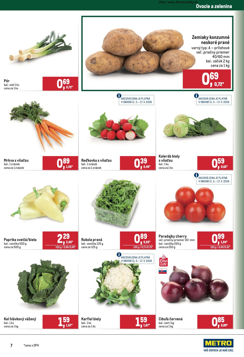 Leták METRO (11. 3. - 24. 3. 2026) - strana 7 z 40