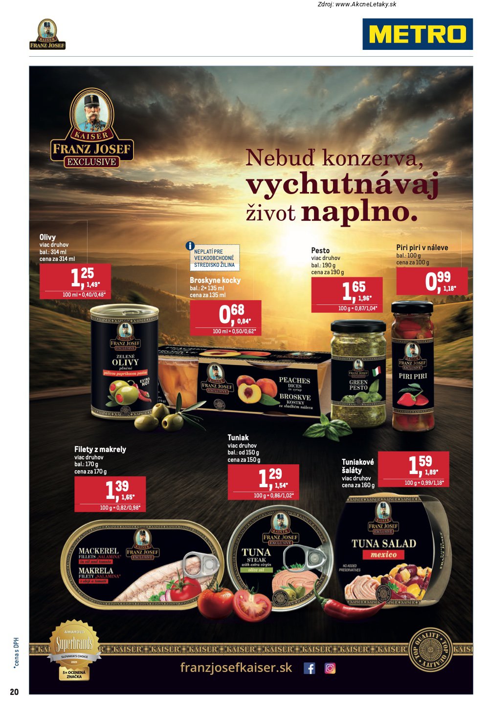 Leták METRO - strana 20